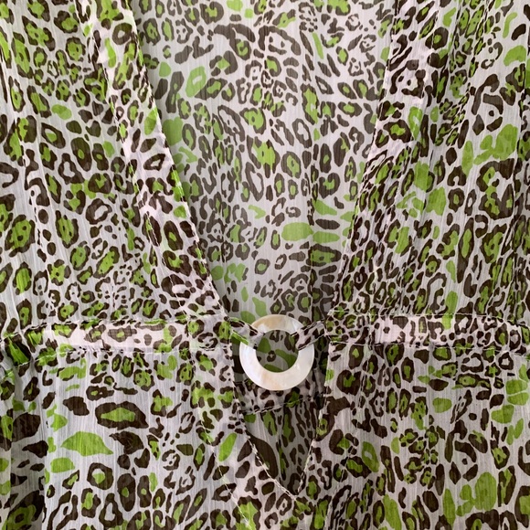 Pineapple Cove Swimsuit Cover Sz L - Picture 7 of 7